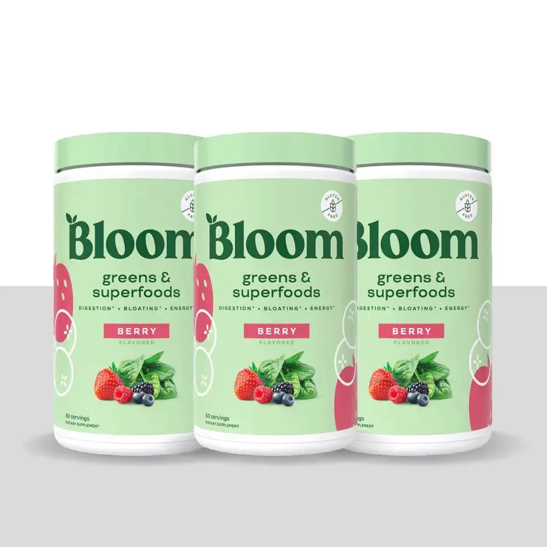 Bloom Nutrition - Berry 338grs - Importado Original 🇺🇸